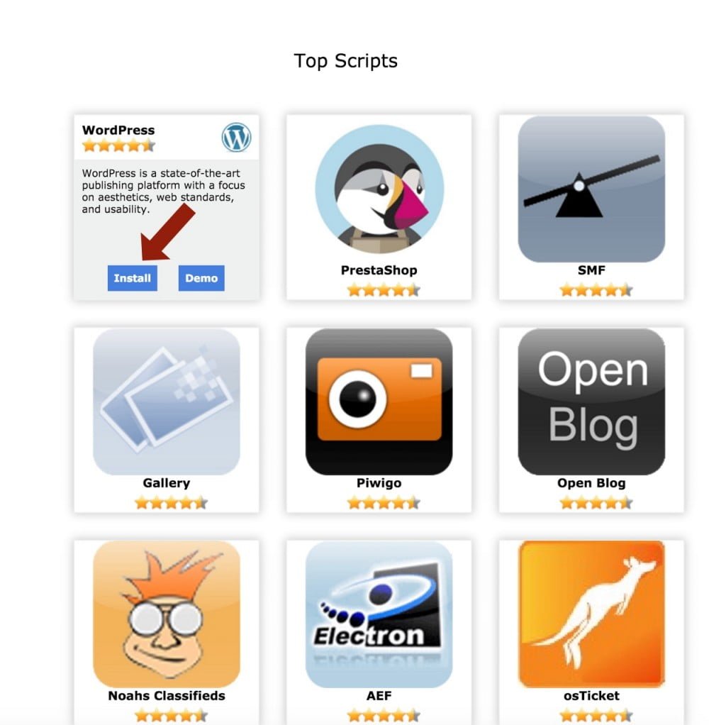 Knownhost WordPress Install