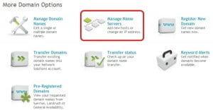 Manage NameServers