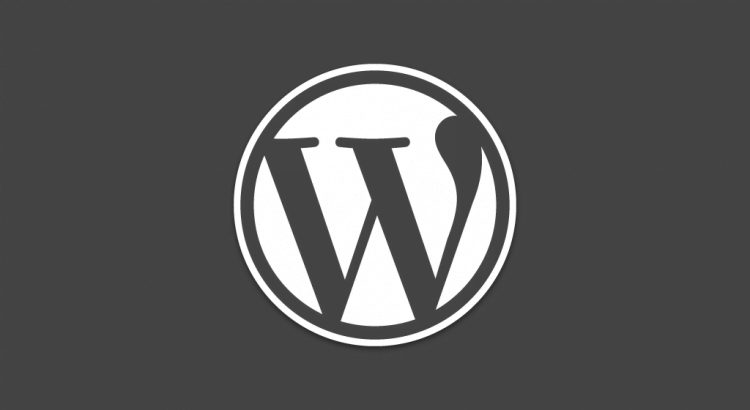 WordPress Logo Dark