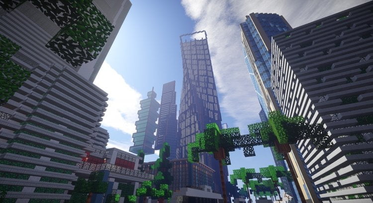 Minecraft Skyscape