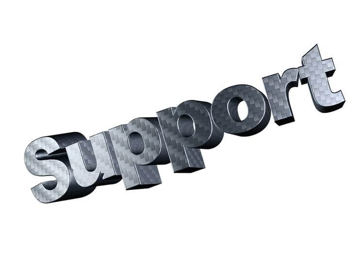 the word support