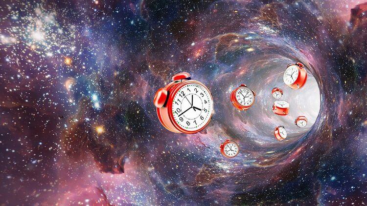 clocks sucked into black hole