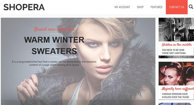 shopera wordpress ecommerce