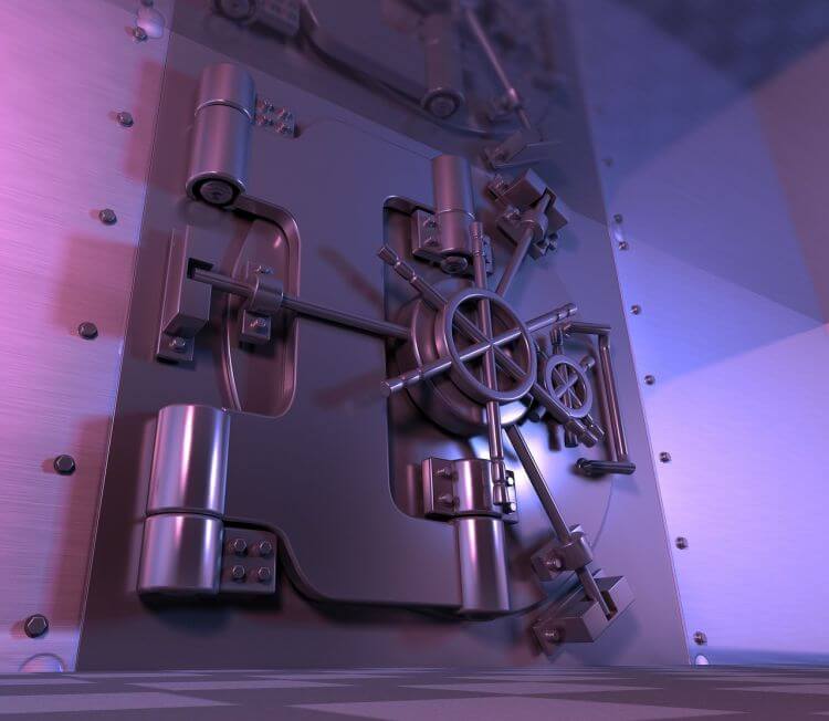 website security vault door