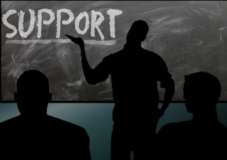 24 hours a day support
