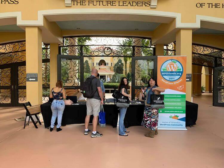 wordcamp orlando booth