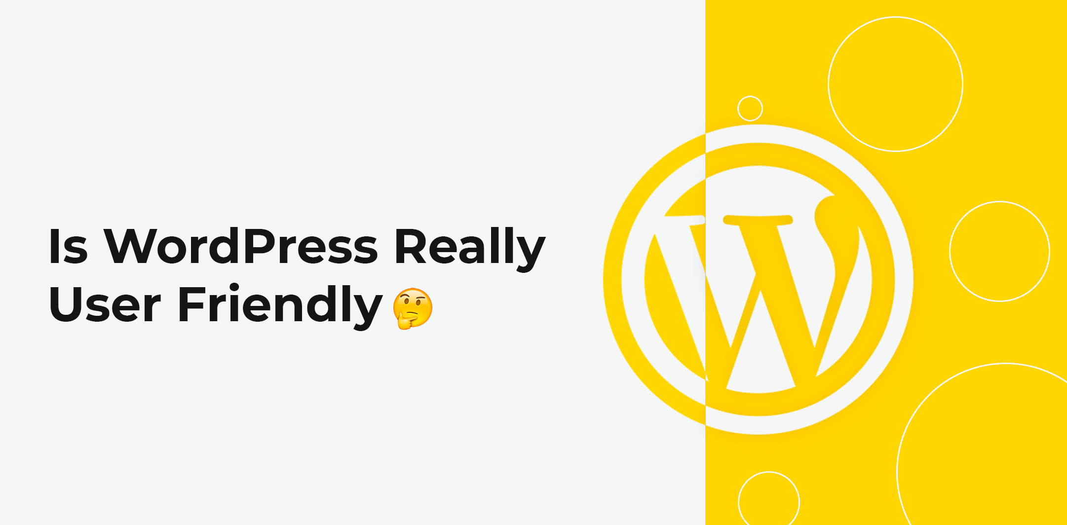 Is WordPress Really User Friendly?