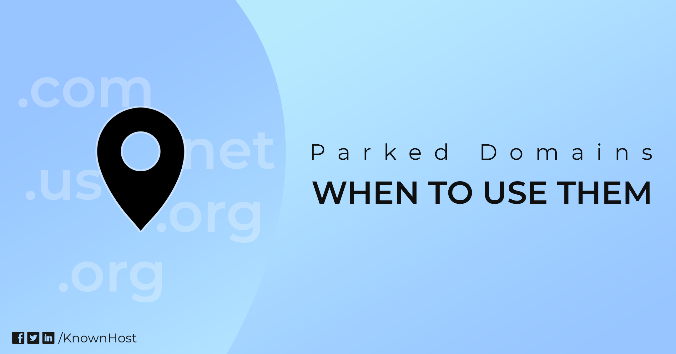 parked domains when to use them