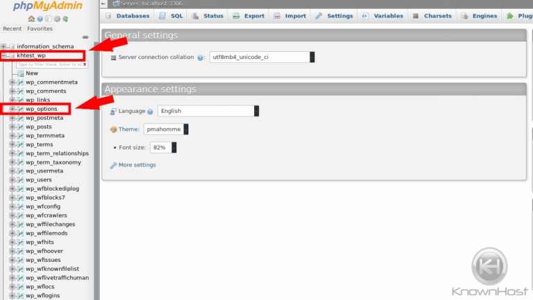 How to use PHPMyAdmin to change themes and plugins for WordPress ...