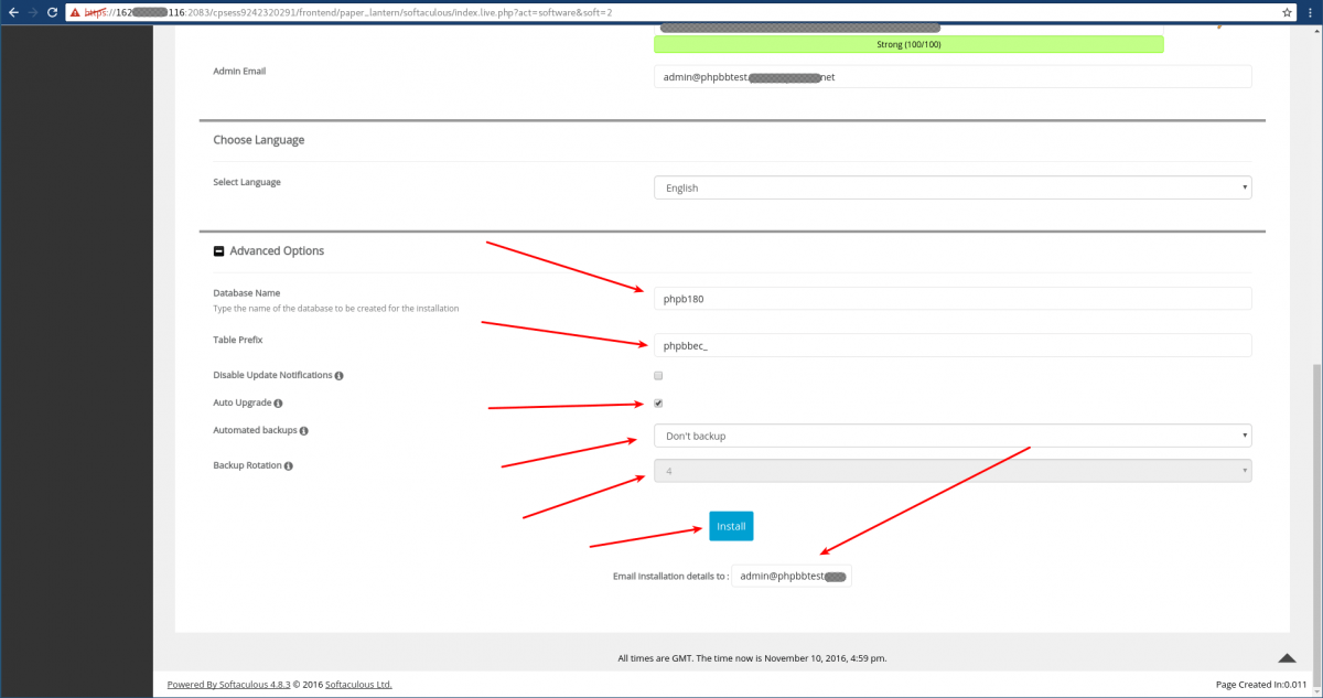 How To Install phpBB via Softaculous - KnownHost