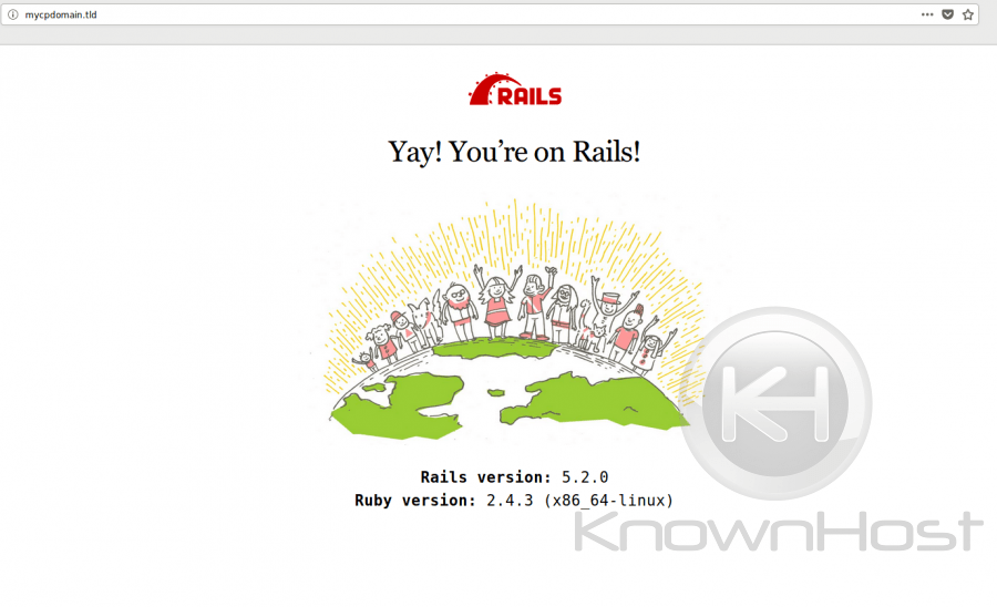 Ruby on Rails Success page