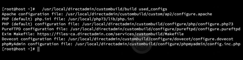 Find the default PHP version's php.ini