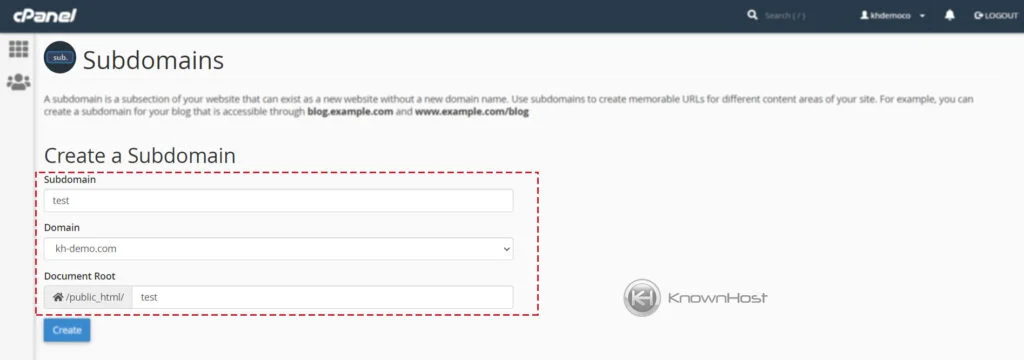 How-to-add-Sub-Domains-in-cPanel