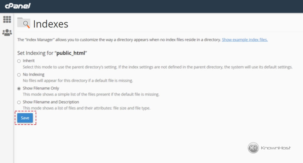 How-to-use-Indexes-in-cPanel