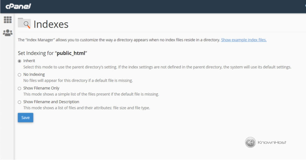 configure-indexes-options-in-cpanel