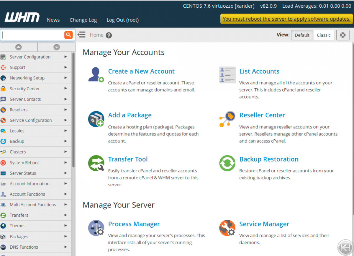 cpanel whm package cannot use due to limit cpanel whm package cannot use due to limit