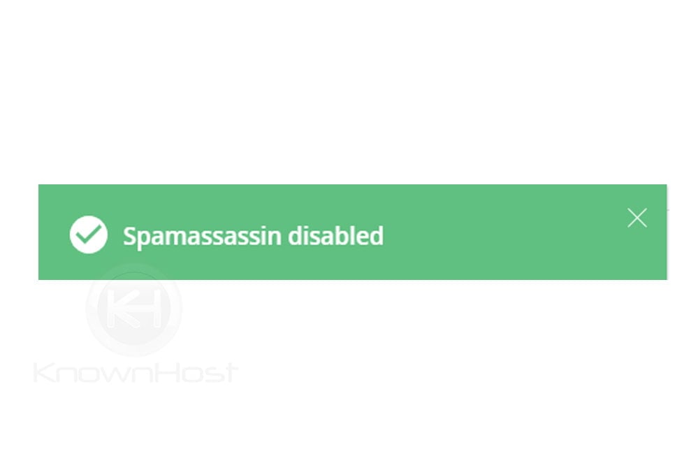 DISABLE-SpamAssassin