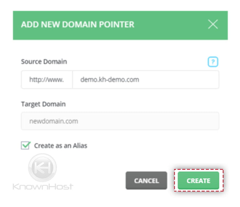 How to set up Domain Pointers in DirectAdmin? - KnownHost