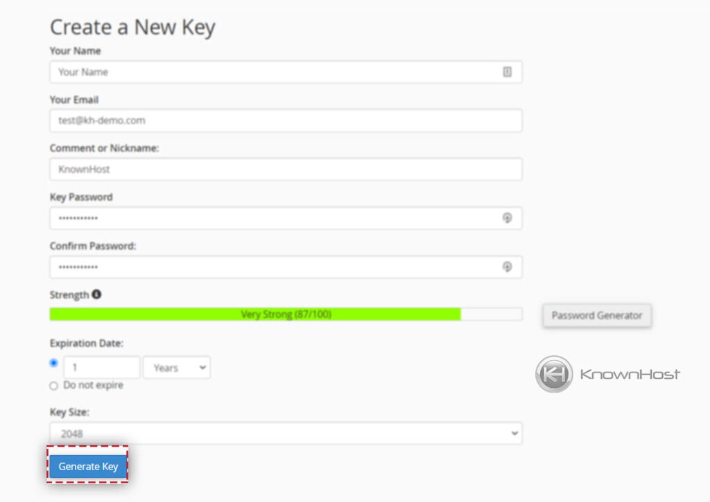 click-on-generate-email-encryption-key-for-cpanel