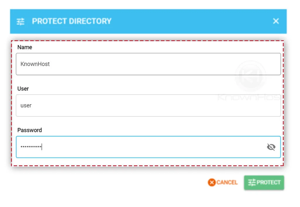 configure-the-user-name-password-for-directory-directadmin