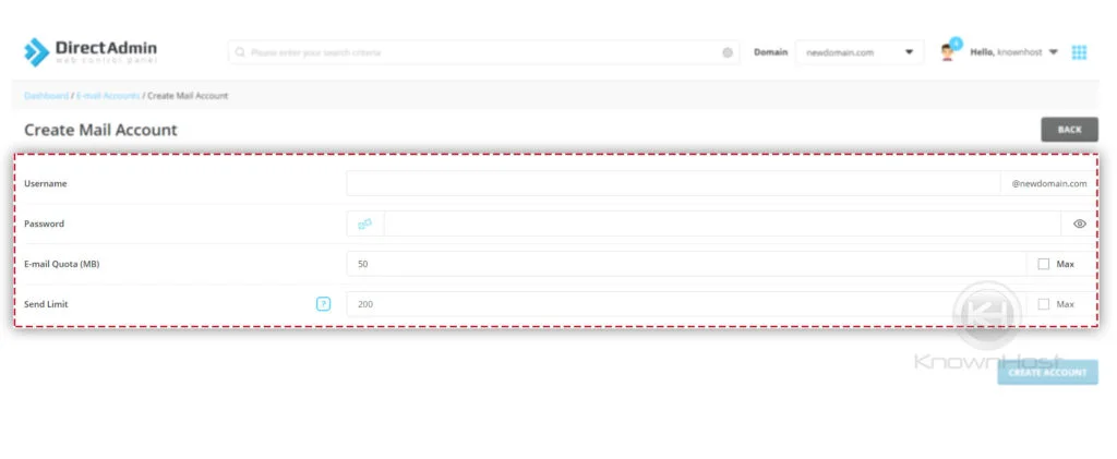 enter-required-information-directadmin-email-account