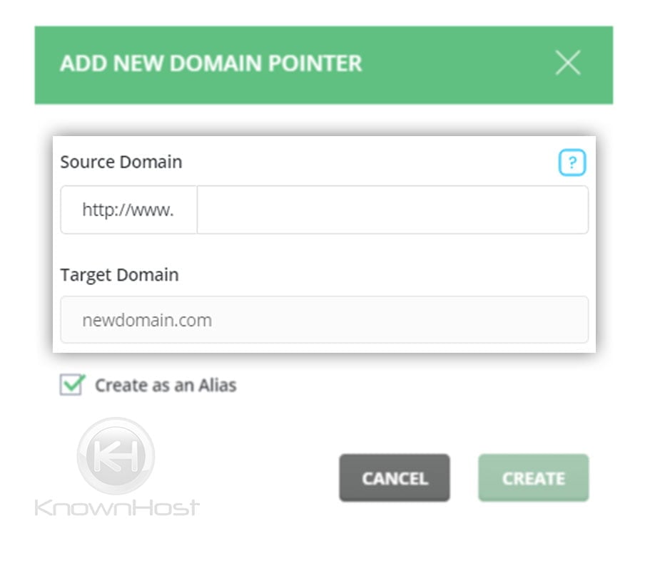 enter-required-information-for-domain-pointer-directadmin