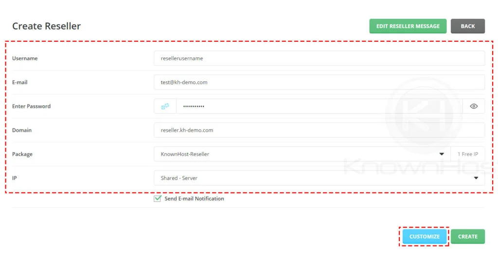 enter-user-name-password-and-settings-reseller-directadmin