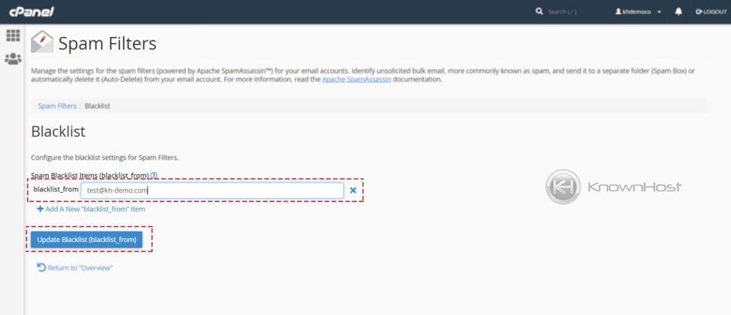 how-to-blacklist-email-address-in-spam-cpanel