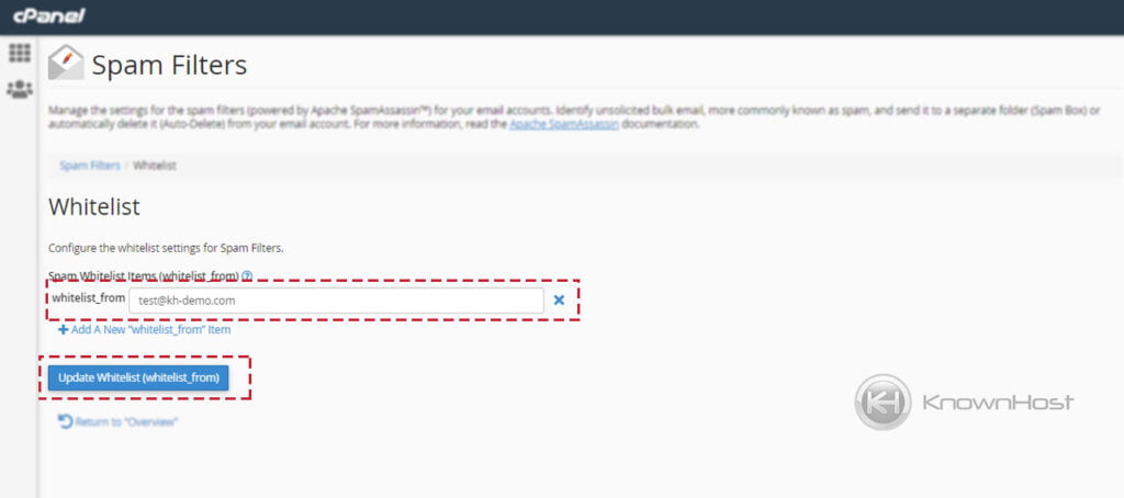 how-to-whitelist-email-address-in-spam-cpanel