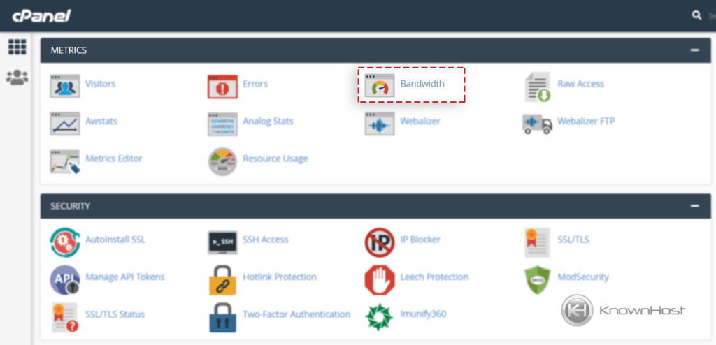 navigate-to-bandwidth-cpanel