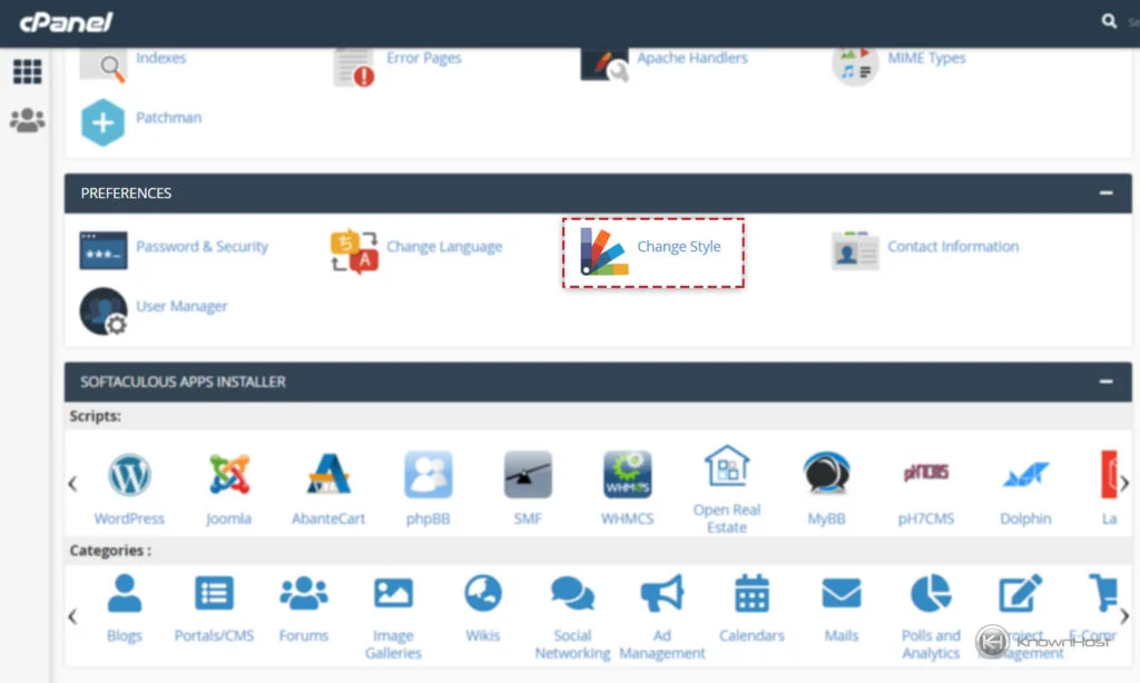 navigate-to-change-style-cpanel
