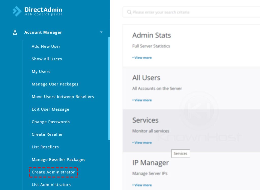 navigate-to-create-administrator-directadmin
