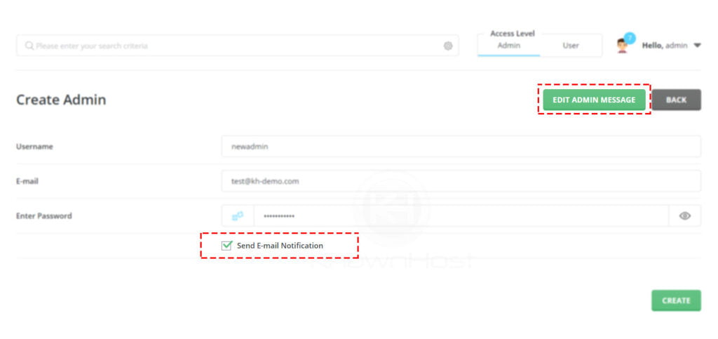 send-email-notification-administrator-account-directadmin