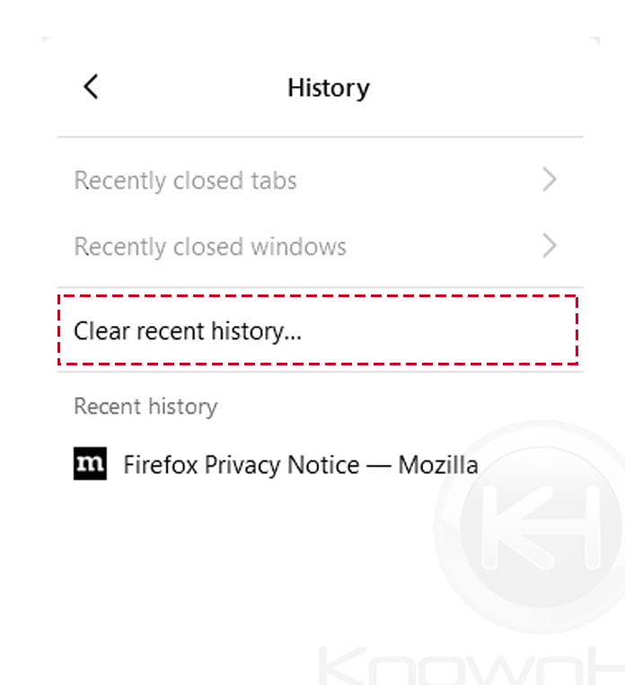 click-on-clear-recent-history-firefox