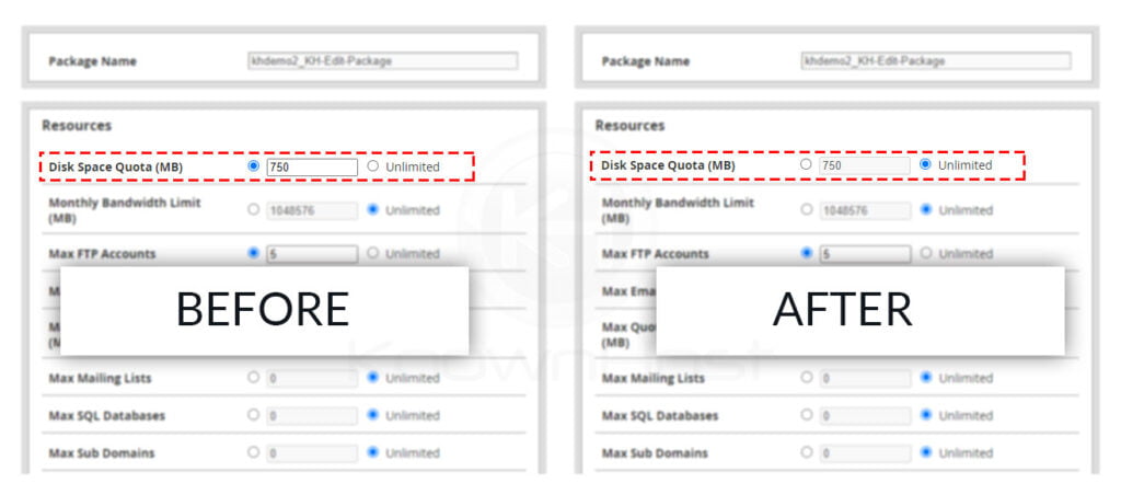 configure-the-package-resources-whm