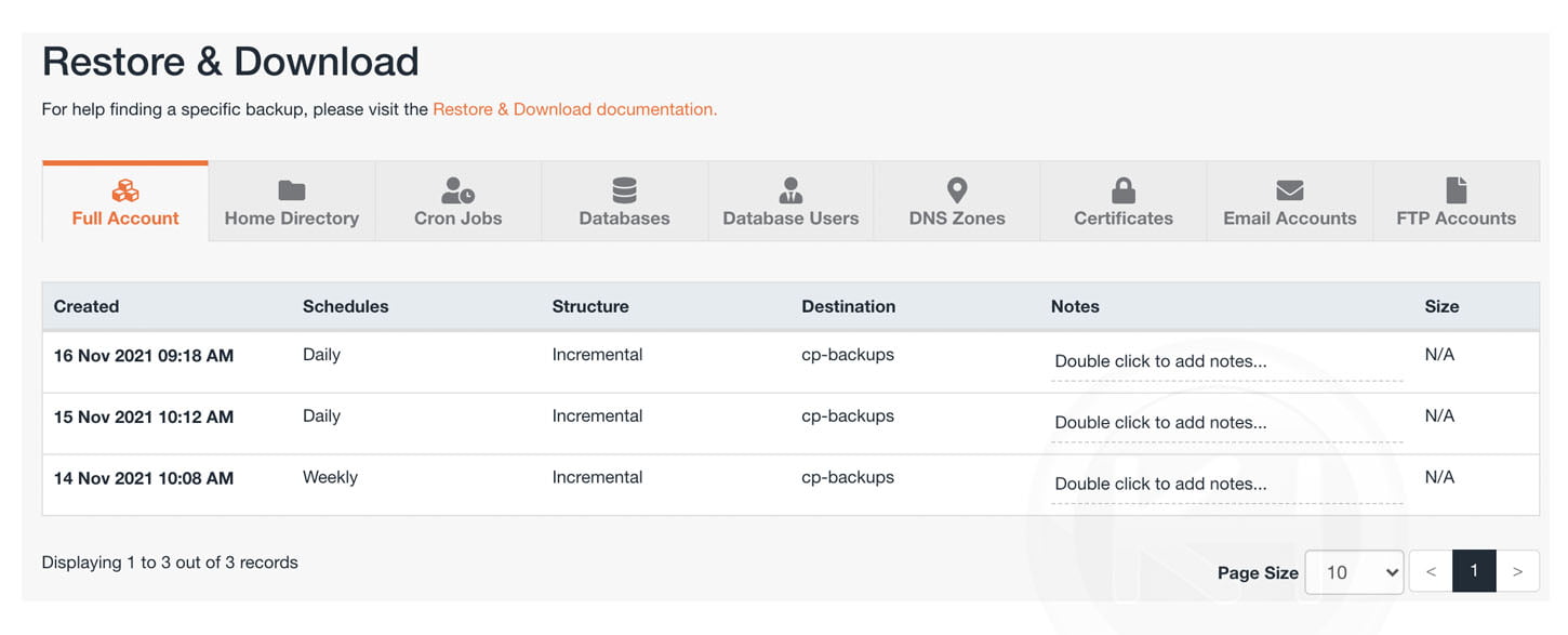 How to restore full cPanel backup with JetBackup 5? - KnownHost