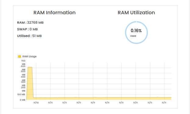 ram usage