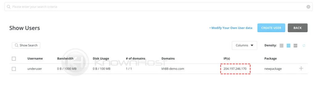 remove Dedicated IP and set a Shared IP address for a DirectAdmin