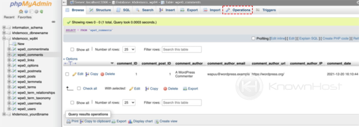 How to Repair, Create Database Table using phpMyAdmin & Check version ...