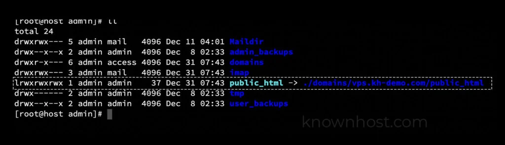 command line verification of symlink