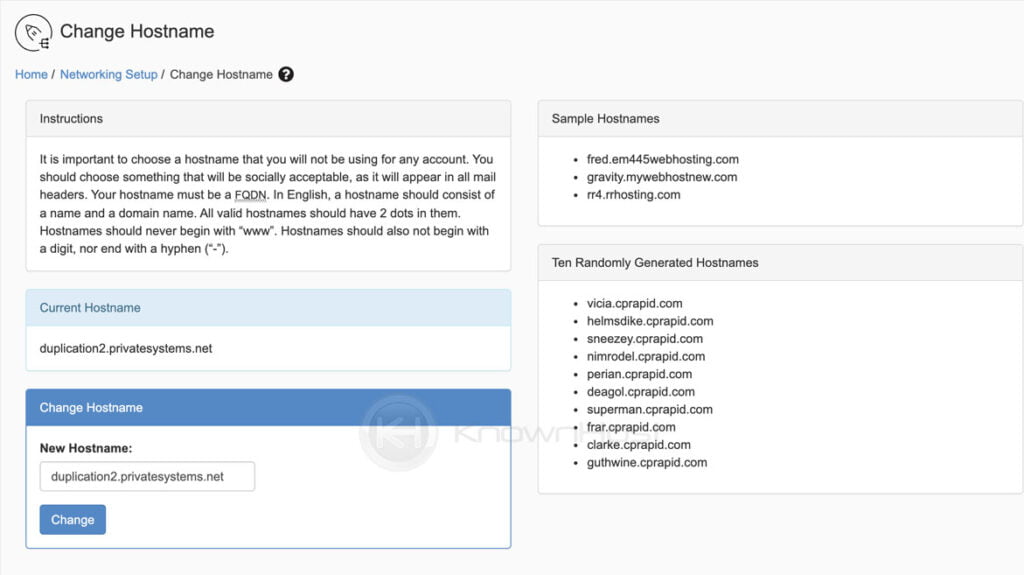 How to Choose a Hostname