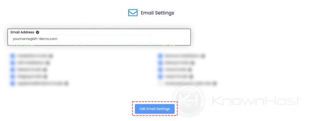 how to change email settings in softaculous copy