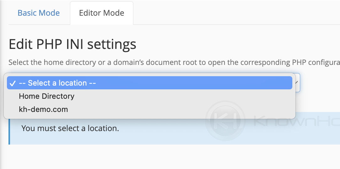 How to disable/enable php_functions? - KnownHost