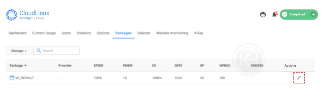 action-edit-cloudlinux0package