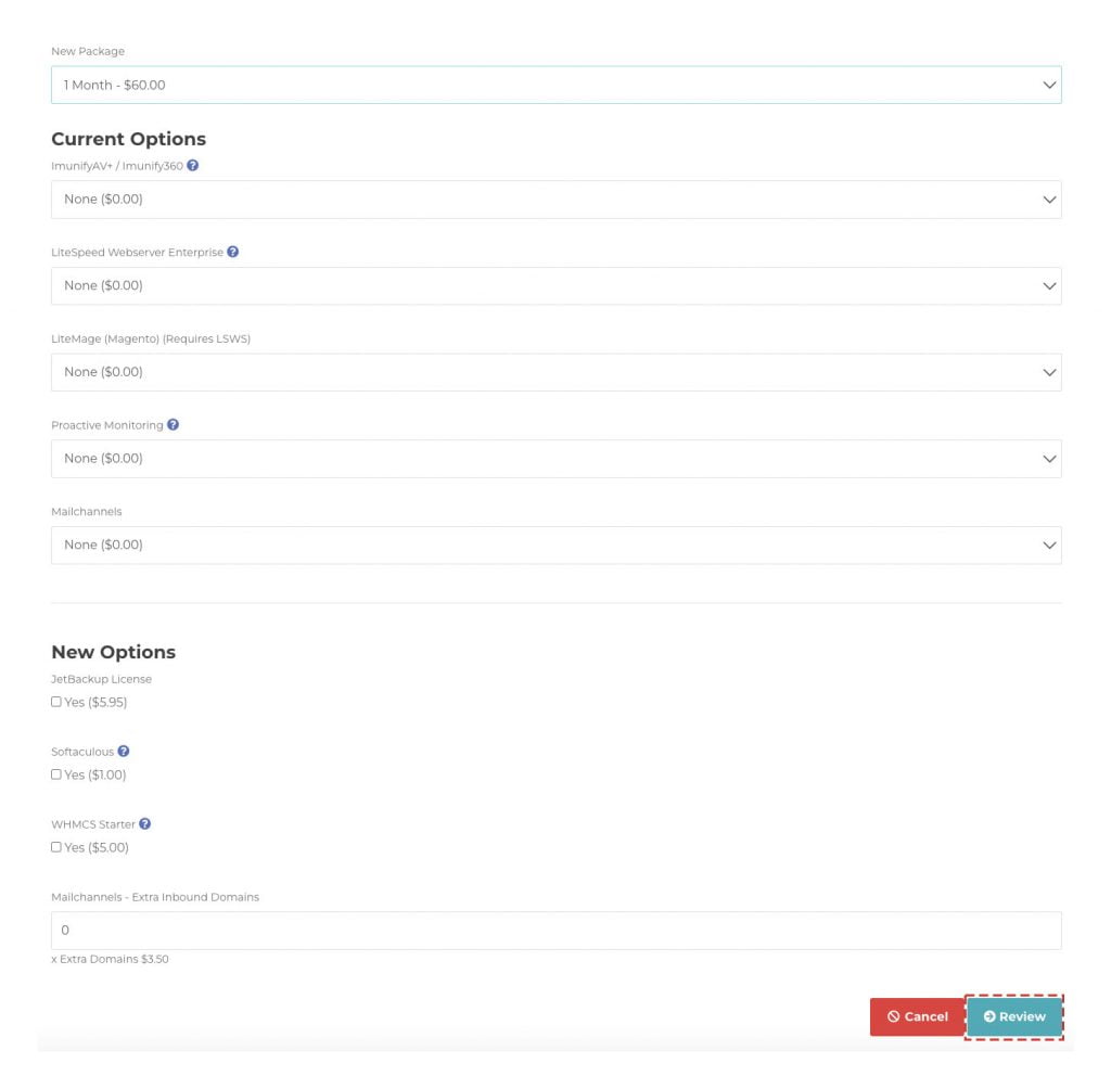 how to upgrade downgrade a package in knownhost