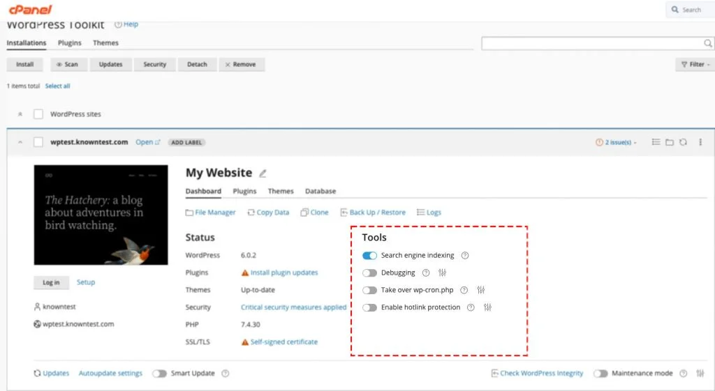 quickie tools wordpress toolkit