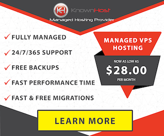fully managed web hosting by KnownHost